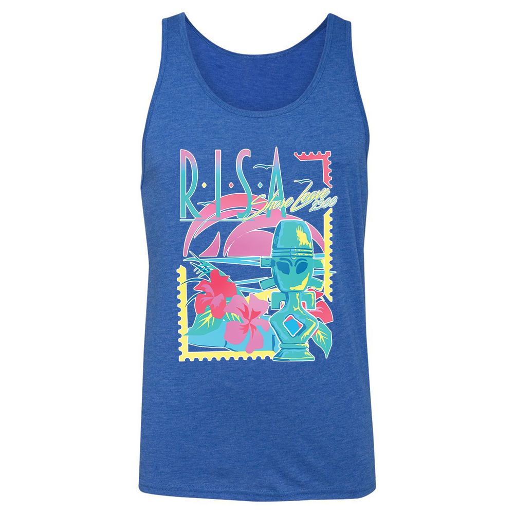 Unisex Jersey Tank - 9M75W6WM - True Royal Triblend - 12