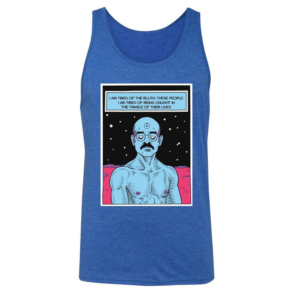 Unisex Jersey Tank - YGTMF2QE - True Royal Triblend - 12