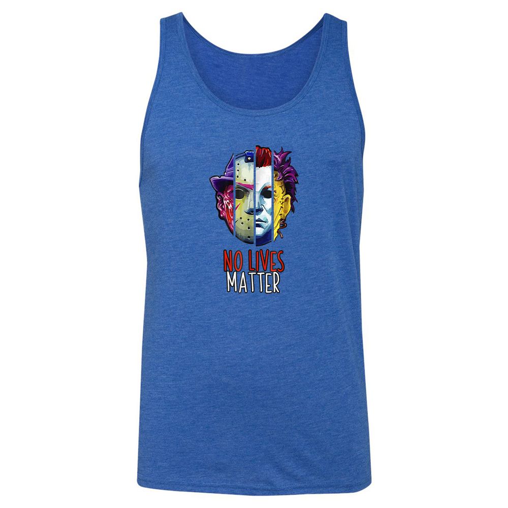 Unisex Jersey Tank - QV1THRSZ - True Royal Triblend - 12