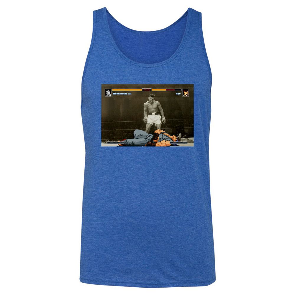 Unisex Jersey Tank - 2DZ1NR6D - True Royal Triblend - 12