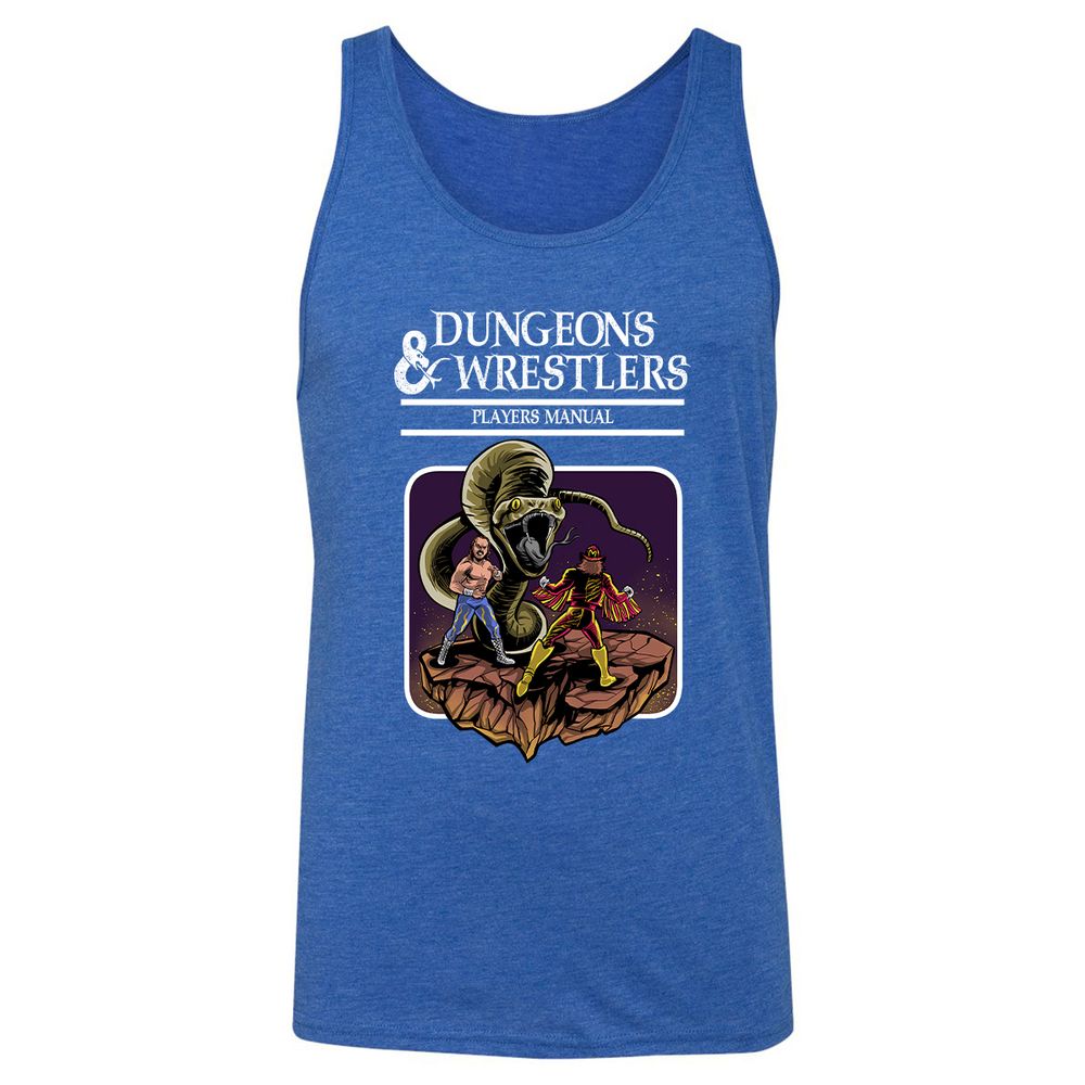 Unisex Jersey Tank - CG2PAPXW - True Royal Triblend - 12