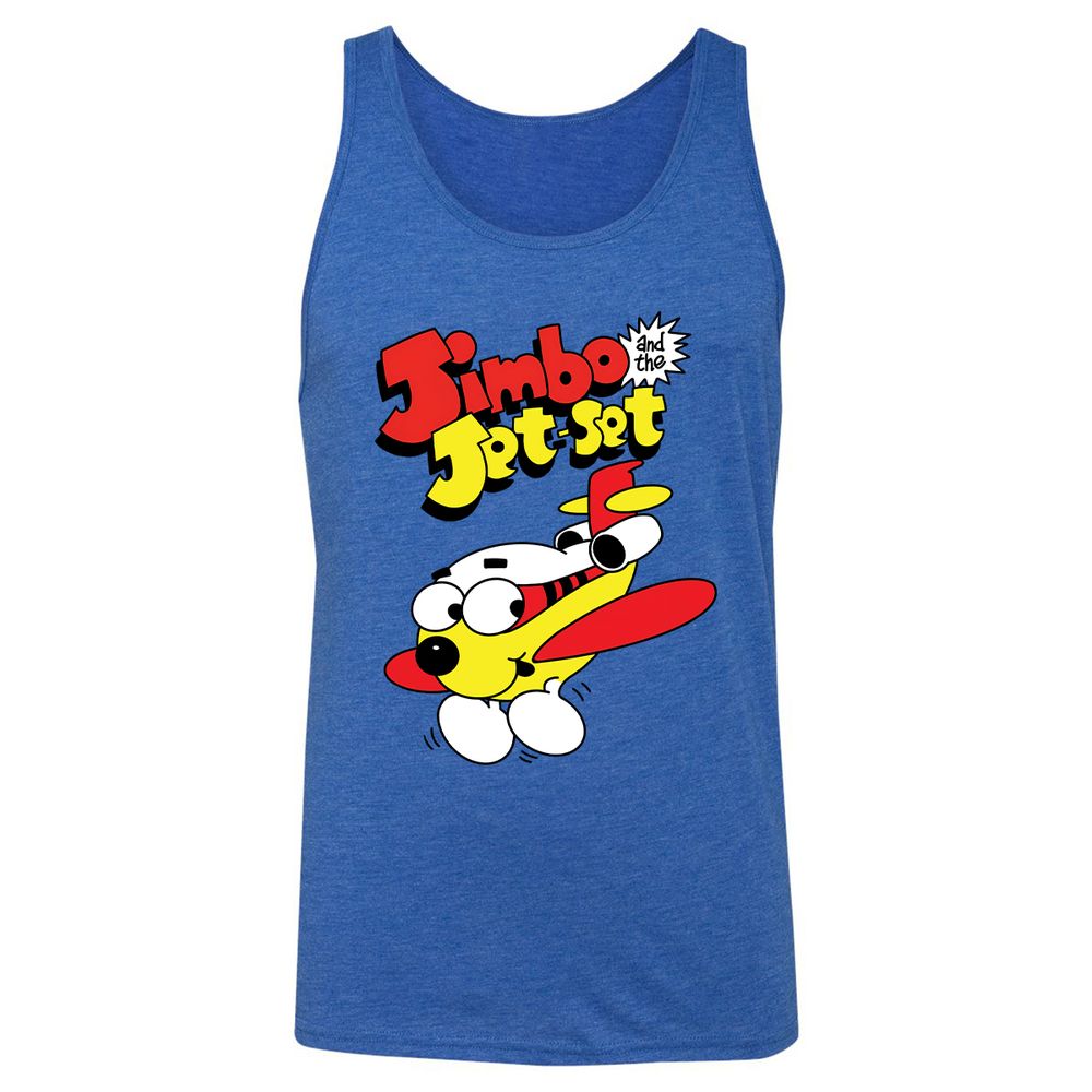 Unisex Jersey Tank - 32K4UEQP - True Royal Triblend - 12