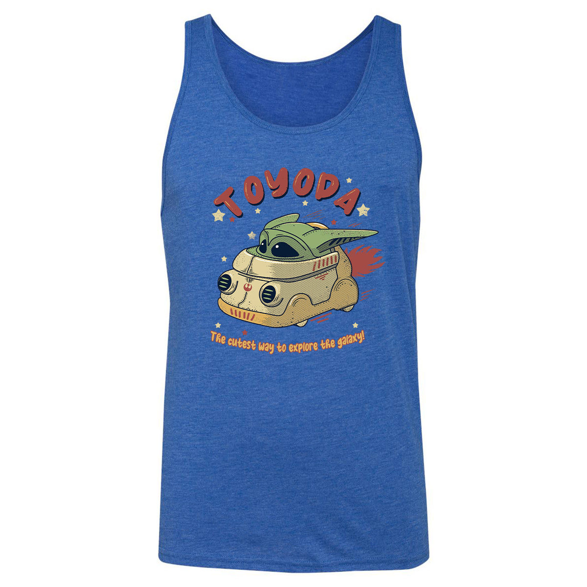 Unisex Jersey Tank - 5Z6KL1P4 - True Royal Triblend - 12
