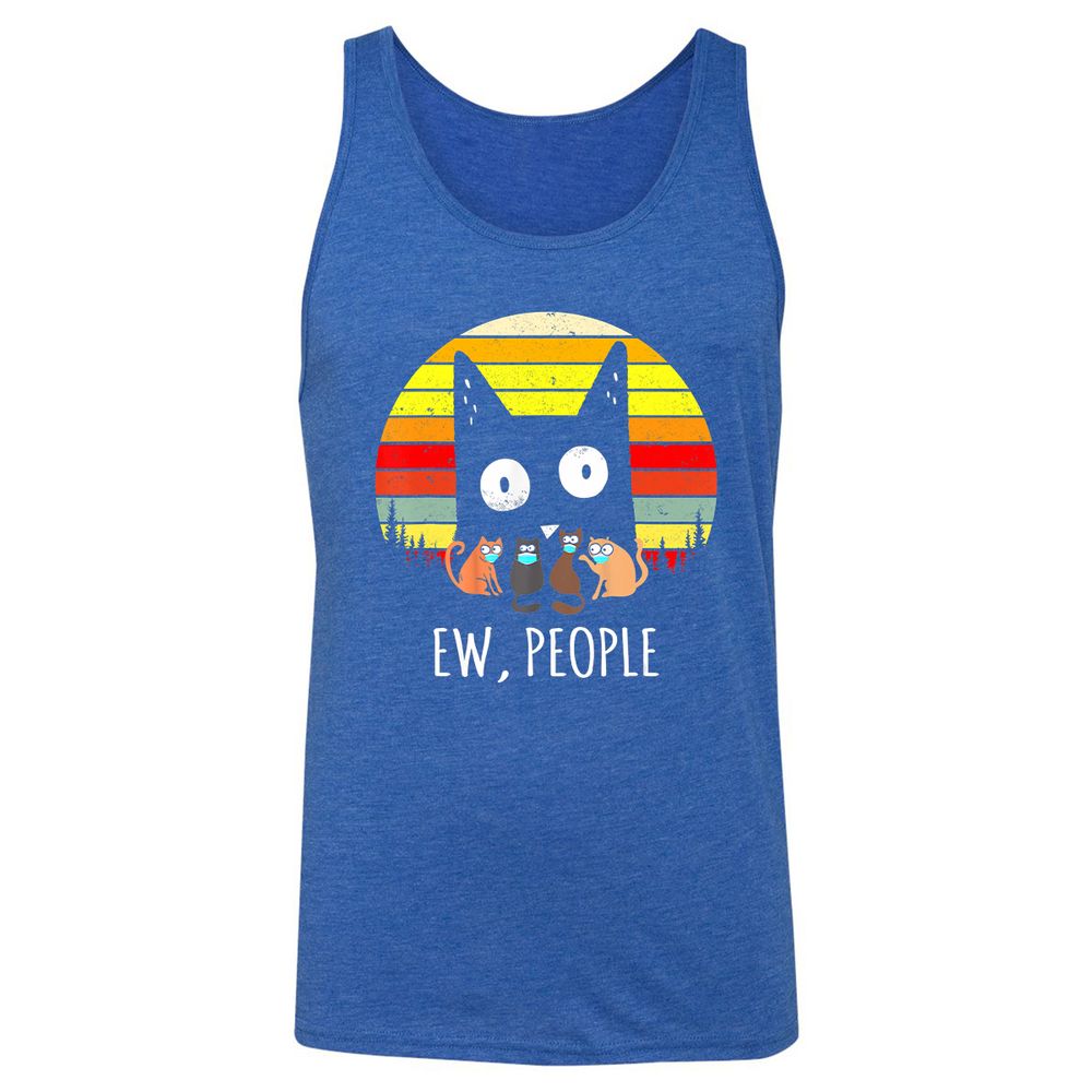 Unisex Jersey Tank - EGWR8JSX - True Royal Triblend - 12