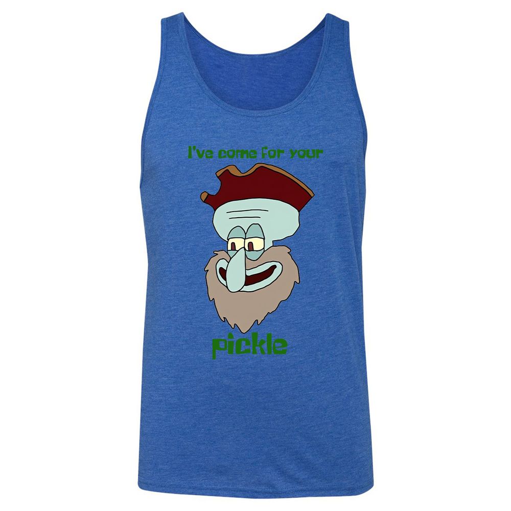 Unisex Jersey Tank - QEFX9MFU - True Royal Triblend - 12