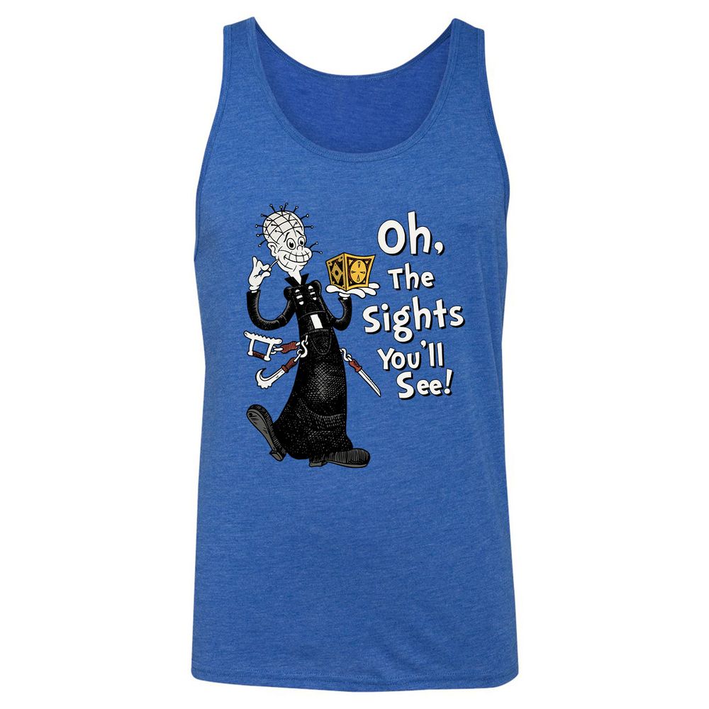 Unisex Jersey Tank - UM6A4CS2 - True Royal Triblend - 12
