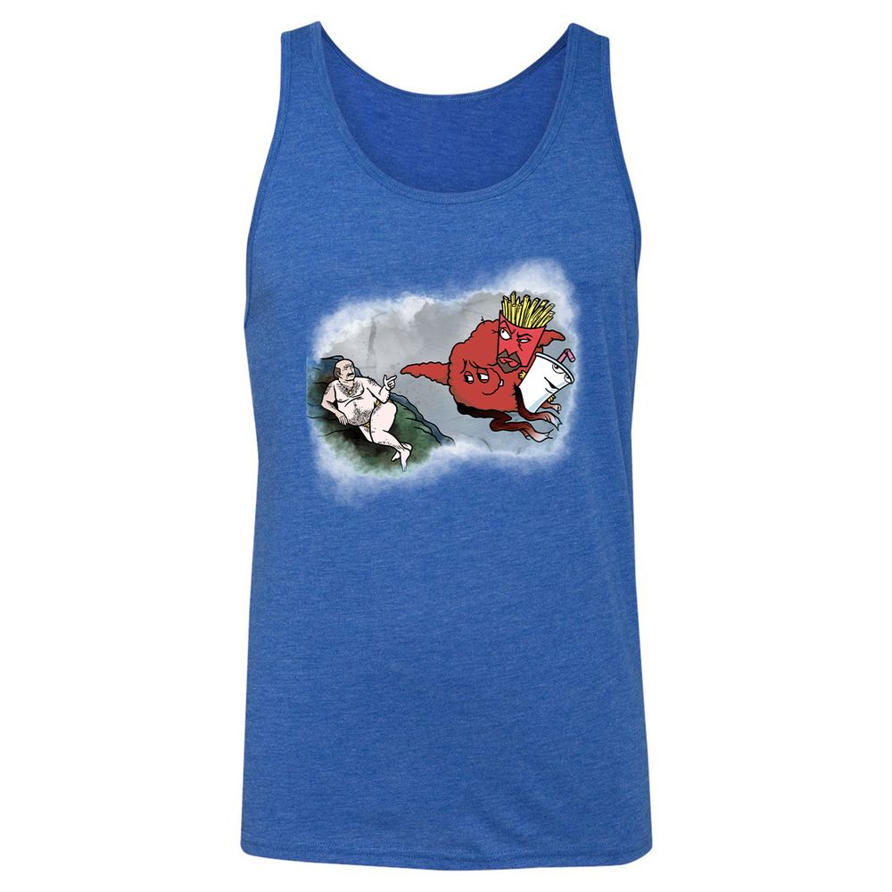 Unisex Jersey Tank - 1AA5NXE9 - True Royal Triblend - 12