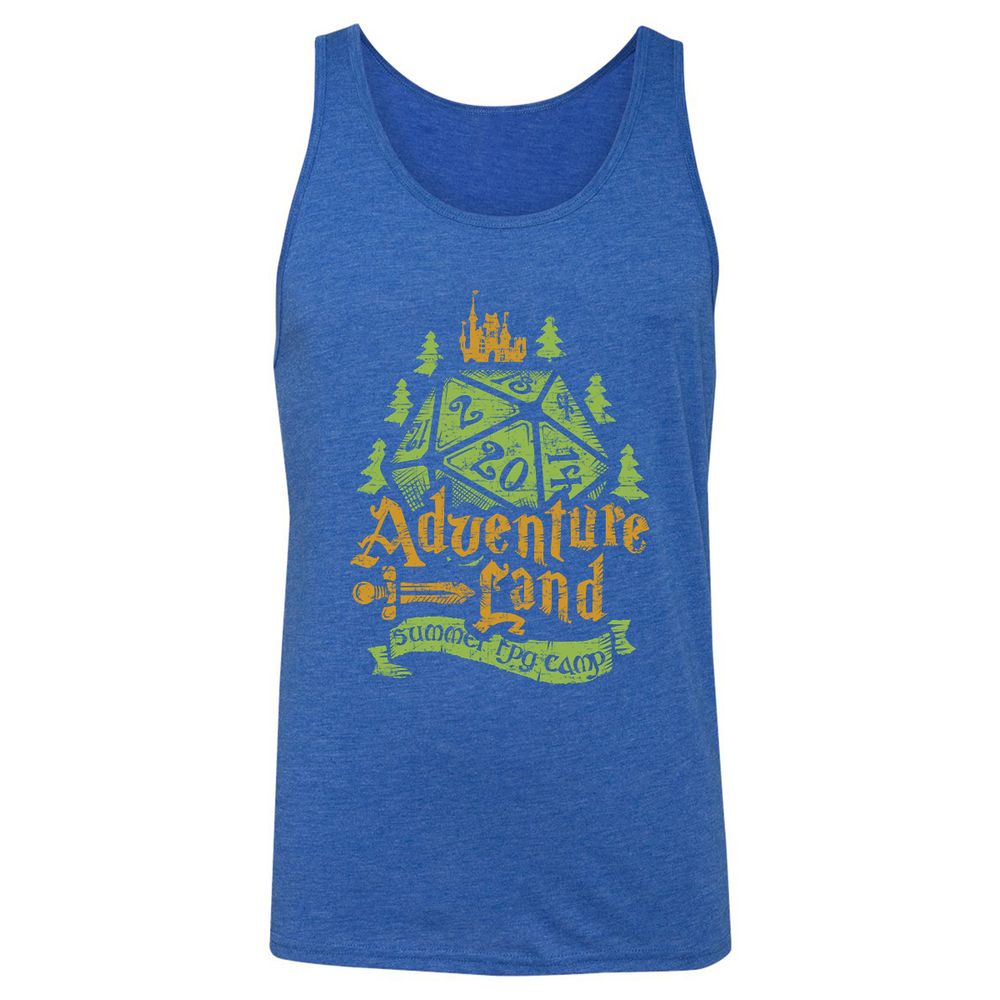 Unisex Jersey Tank - JZJTTD88 - True Royal Triblend - 12