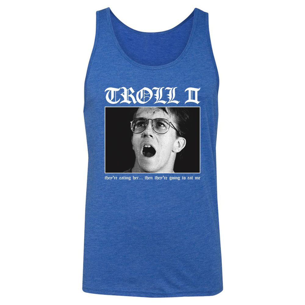 Unisex Jersey Tank - 73EH8P4X - True Royal Triblend - 12