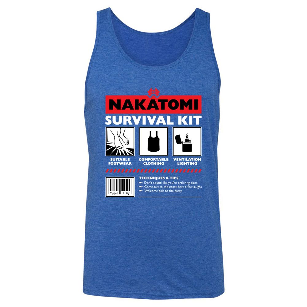 Unisex Jersey Tank - CF2P8D5V - True Royal Triblend - 12