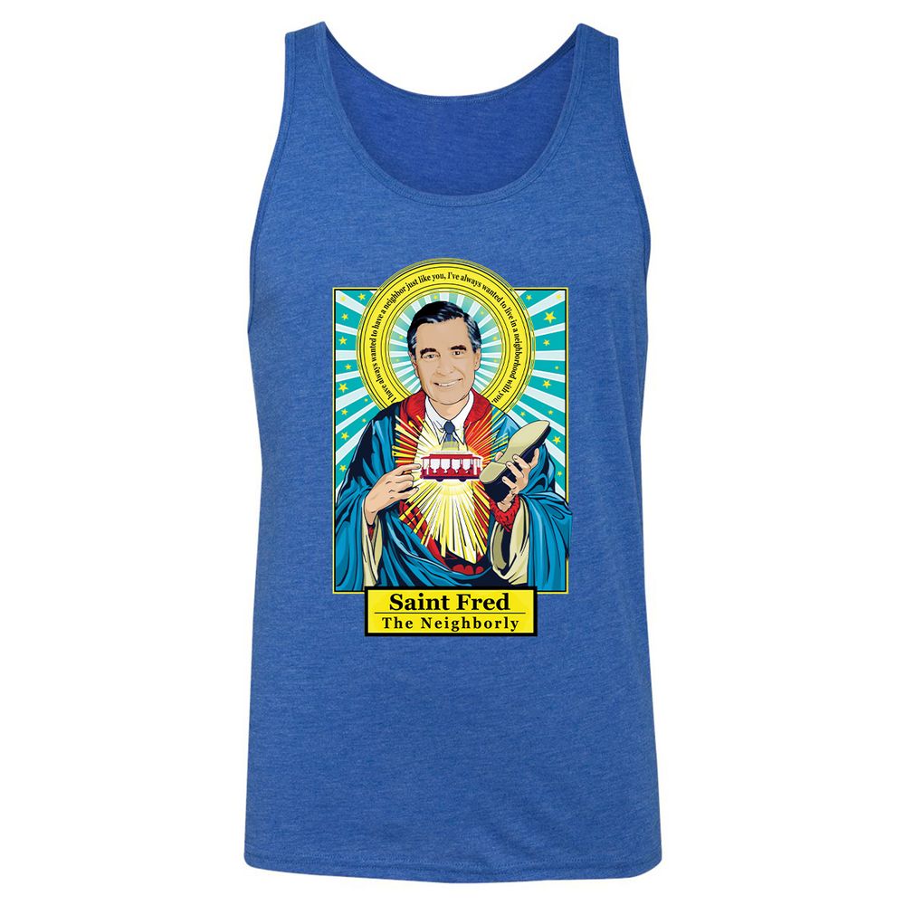 Unisex Jersey Tank - BXWE2EST - True Royal Triblend - 12