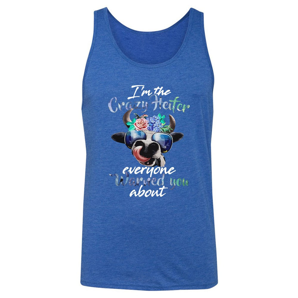 Unisex Jersey Tank - YECR38EH - True Royal Triblend - 12