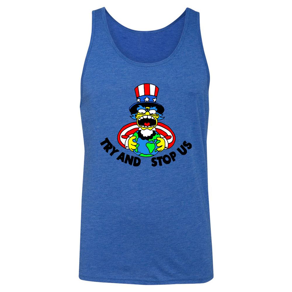 Unisex Jersey Tank - 5T2LZ1CW - True Royal Triblend - 12