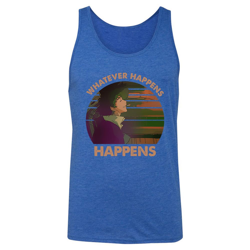Unisex Jersey Tank - 5A3JGG2F - True Royal Triblend - 12