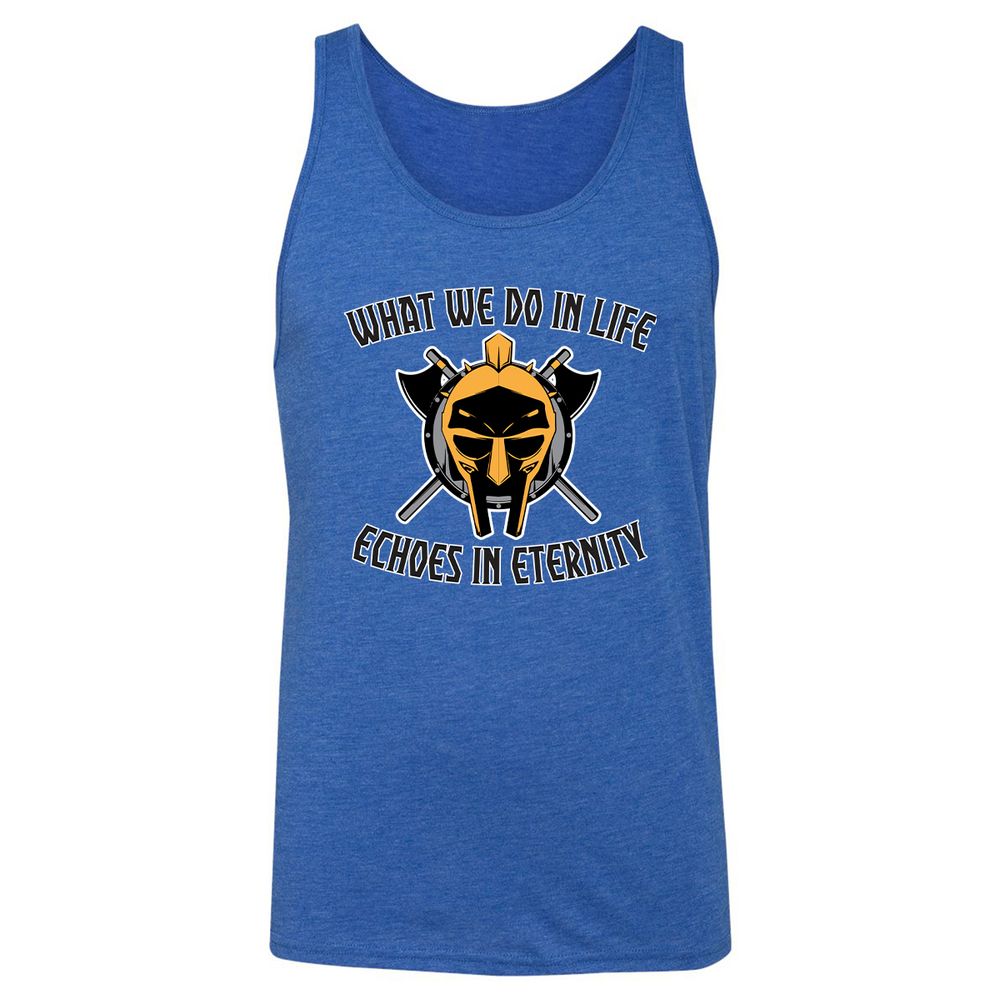 Unisex Jersey Tank - 1V5J5ZPM - True Royal Triblend - 12