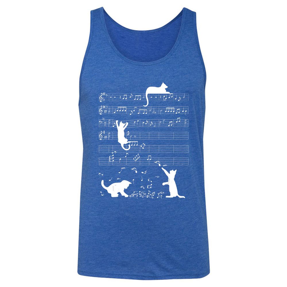 Unisex Jersey Tank - ARJF6QMB - True Royal Triblend - 12