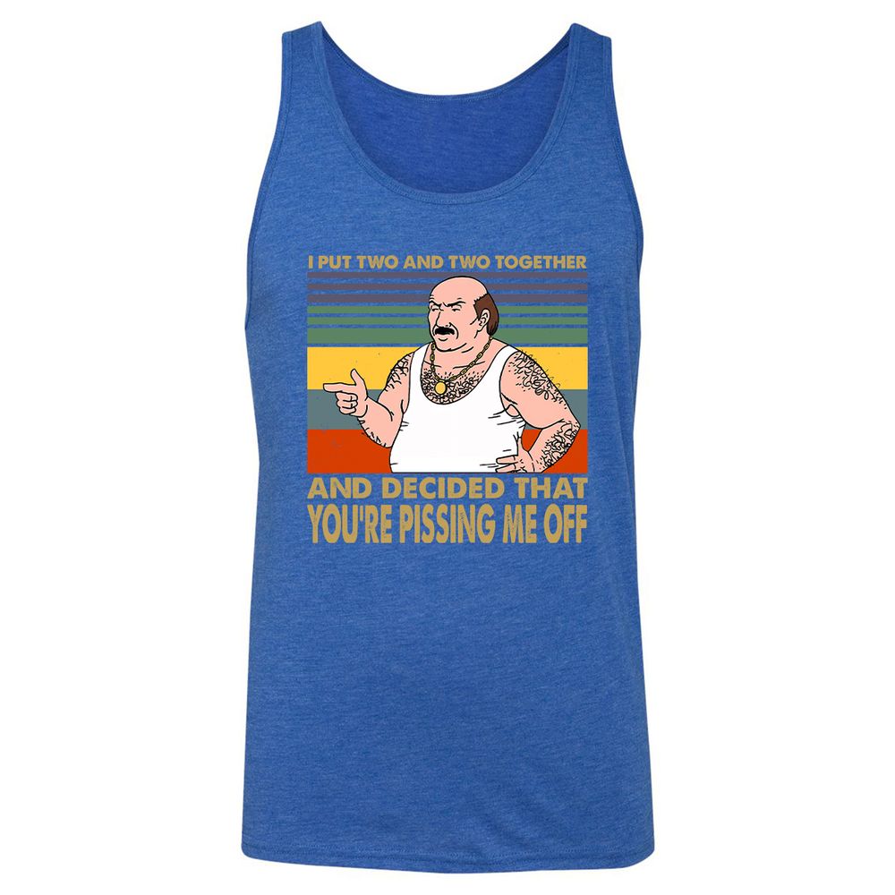 Unisex Jersey Tank - CBTDCQPK - True Royal Triblend - 12