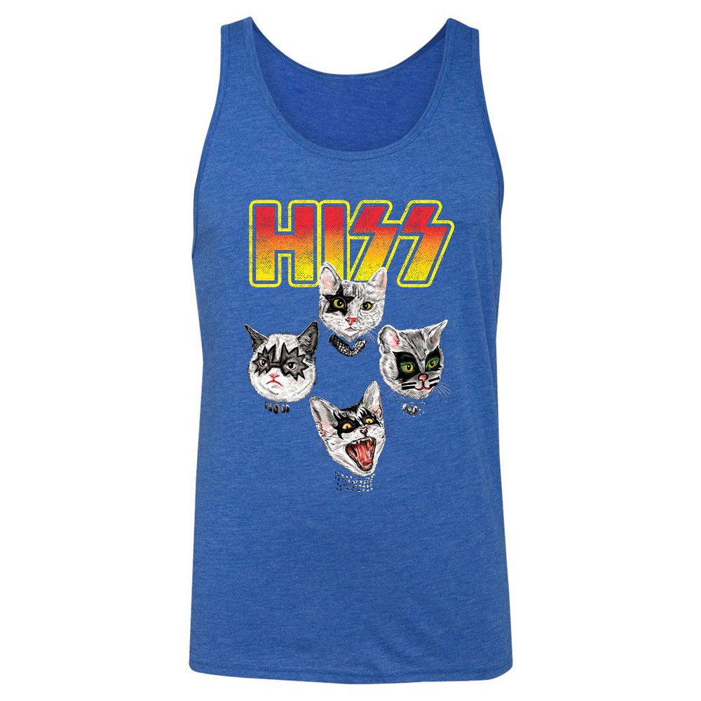 Unisex Jersey Tank - DJAUW673 - True Royal Triblend - 12