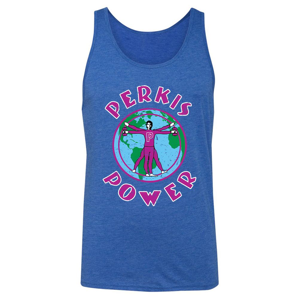 Unisex Jersey Tank - 33NHDDCL - True Royal Triblend - 12