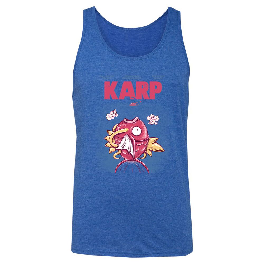 Unisex Jersey Tank - LQ751CW5 - True Royal Triblend - 12