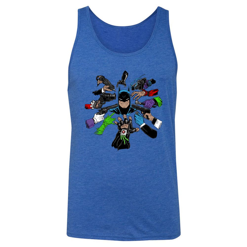 Unisex Jersey Tank - 5P2QBLCE - True Royal Triblend - 12