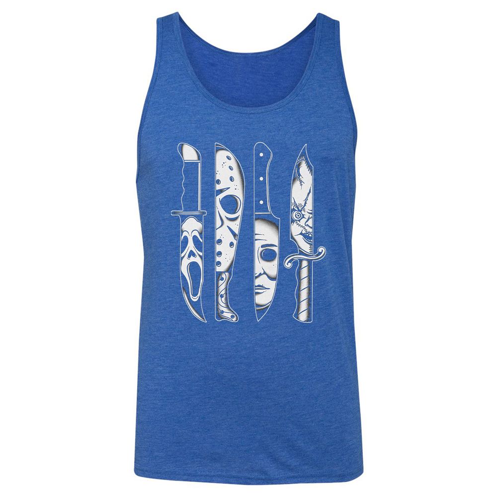 Unisex Jersey Tank - MHXLC8CH - True Royal Triblend - 12