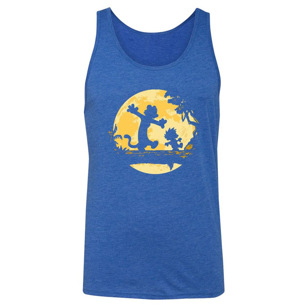 Unisex Jersey Tank - CAQSWRPX - True Royal Triblend - 12