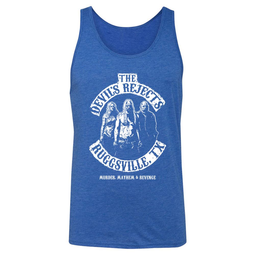 Unisex Jersey Tank - XQCLYQLY - True Royal Triblend - 12