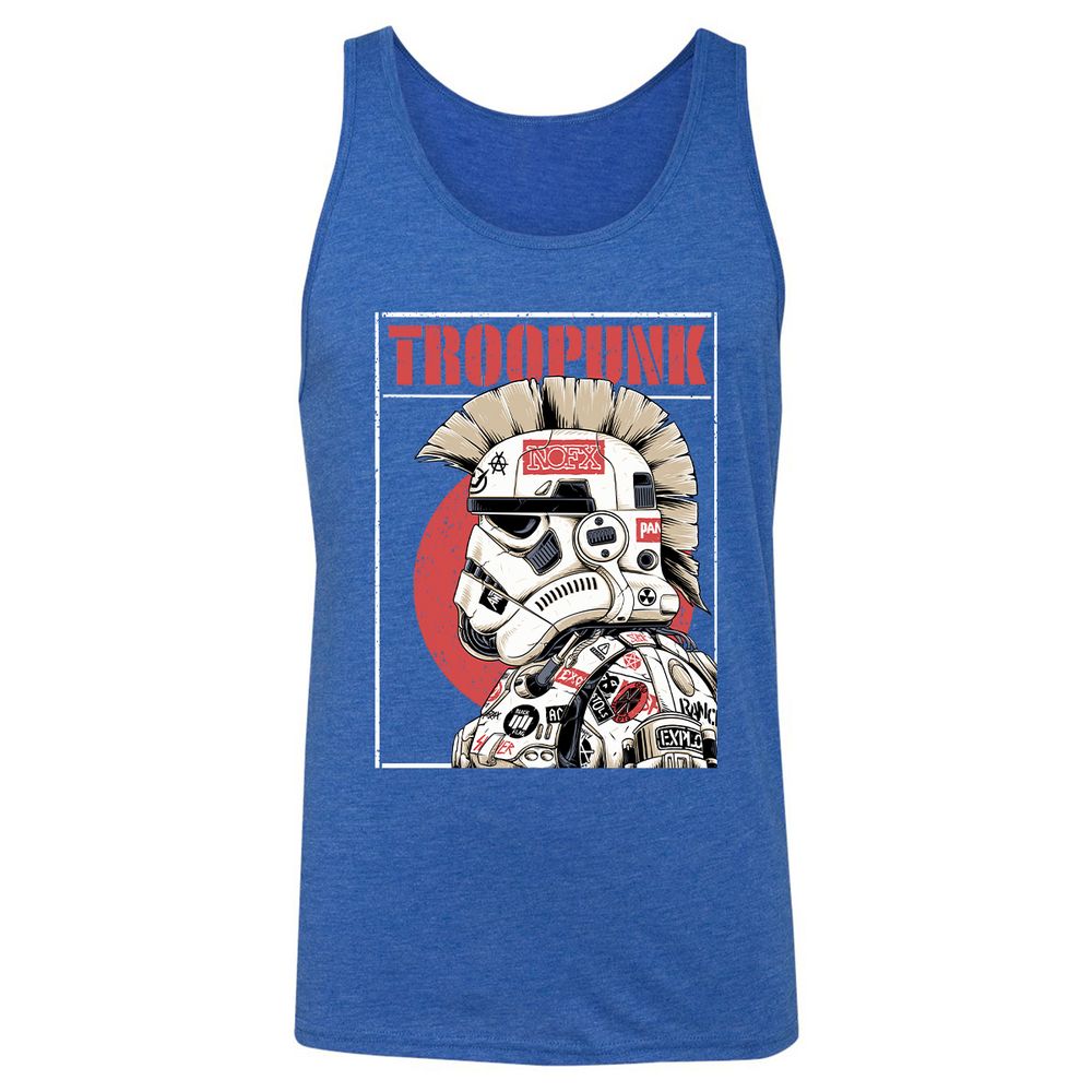 Unisex Jersey Tank - ENU7CS8A - True Royal Triblend - 12