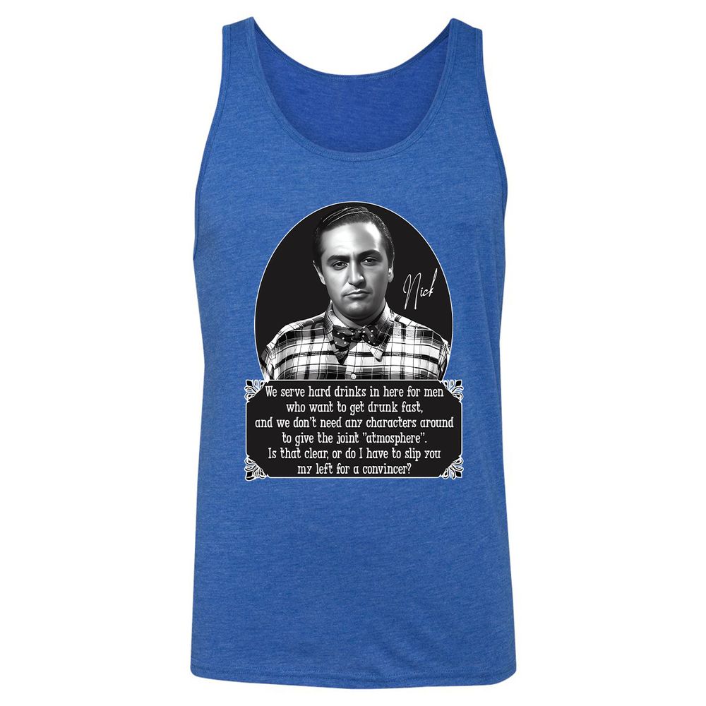 Unisex Jersey Tank - LFF24FDC - True Royal Triblend - 12