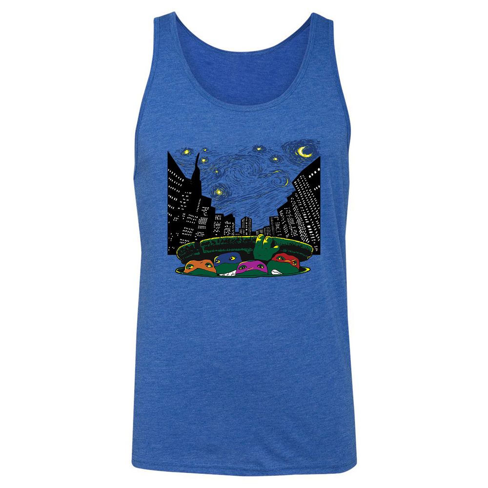 Unisex Jersey Tank - AUAHRD78 - True Royal Triblend - 12