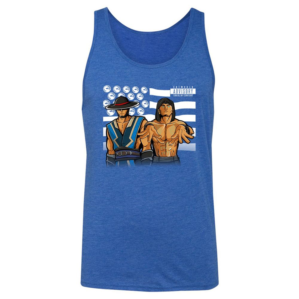 Unisex Jersey Tank - K75R4KPG - True Royal Triblend - 12