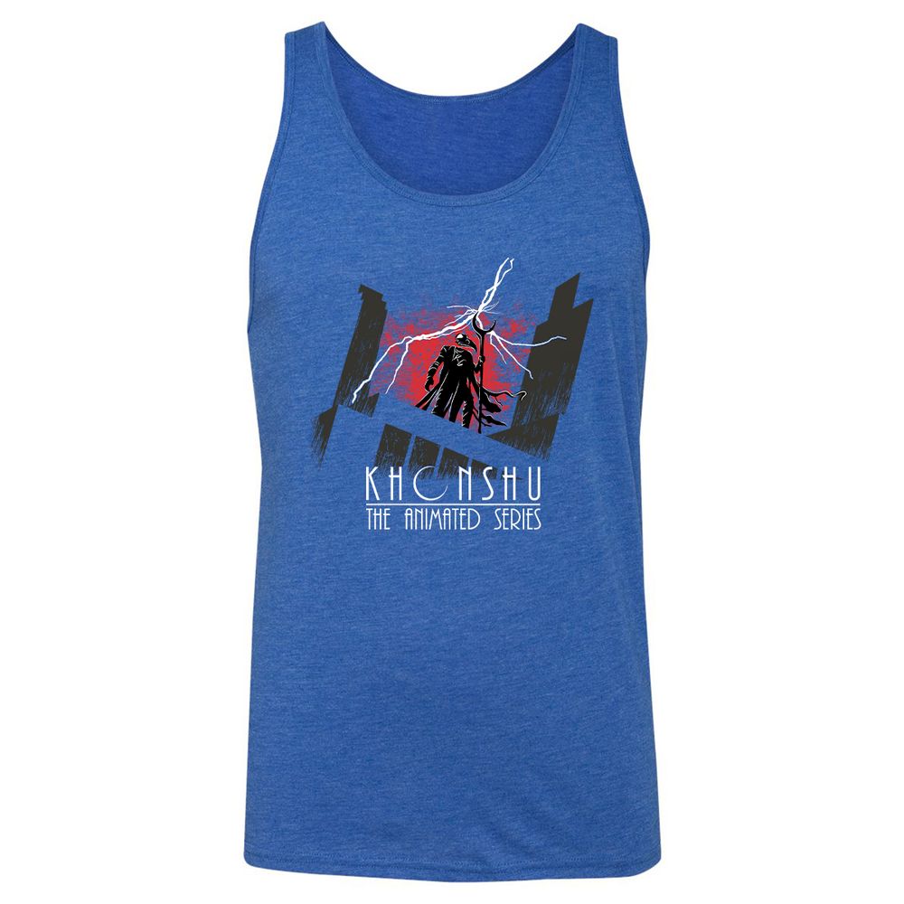 Unisex Jersey Tank - 3LYN3KRH - True Royal Triblend - 12