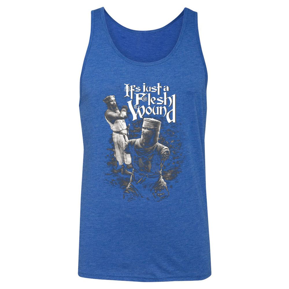 Unisex Jersey Tank - QV5TG9L5 - True Royal Triblend - 12