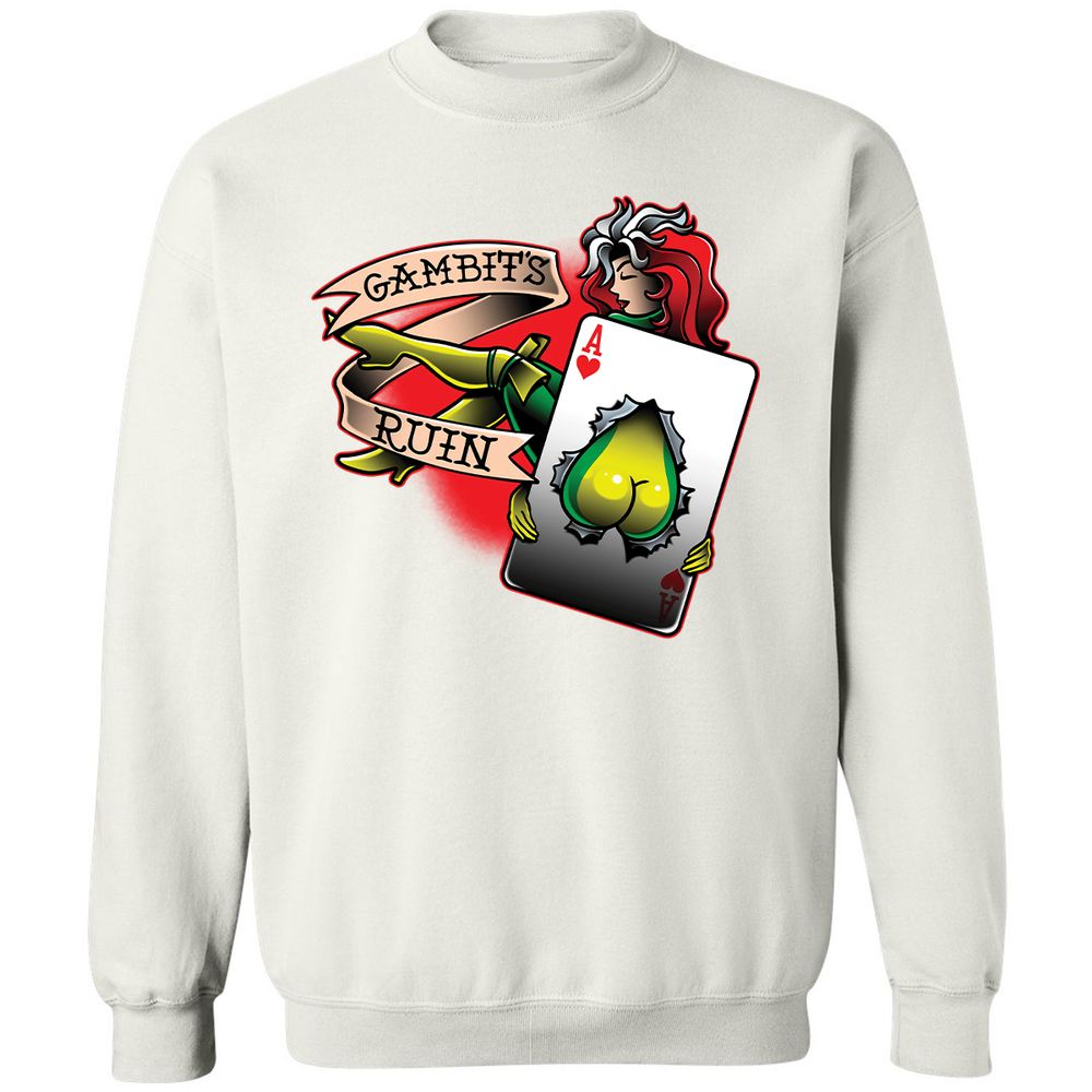 Classic Unisex Sweatshirt - XKM4TRAJ - White - 12