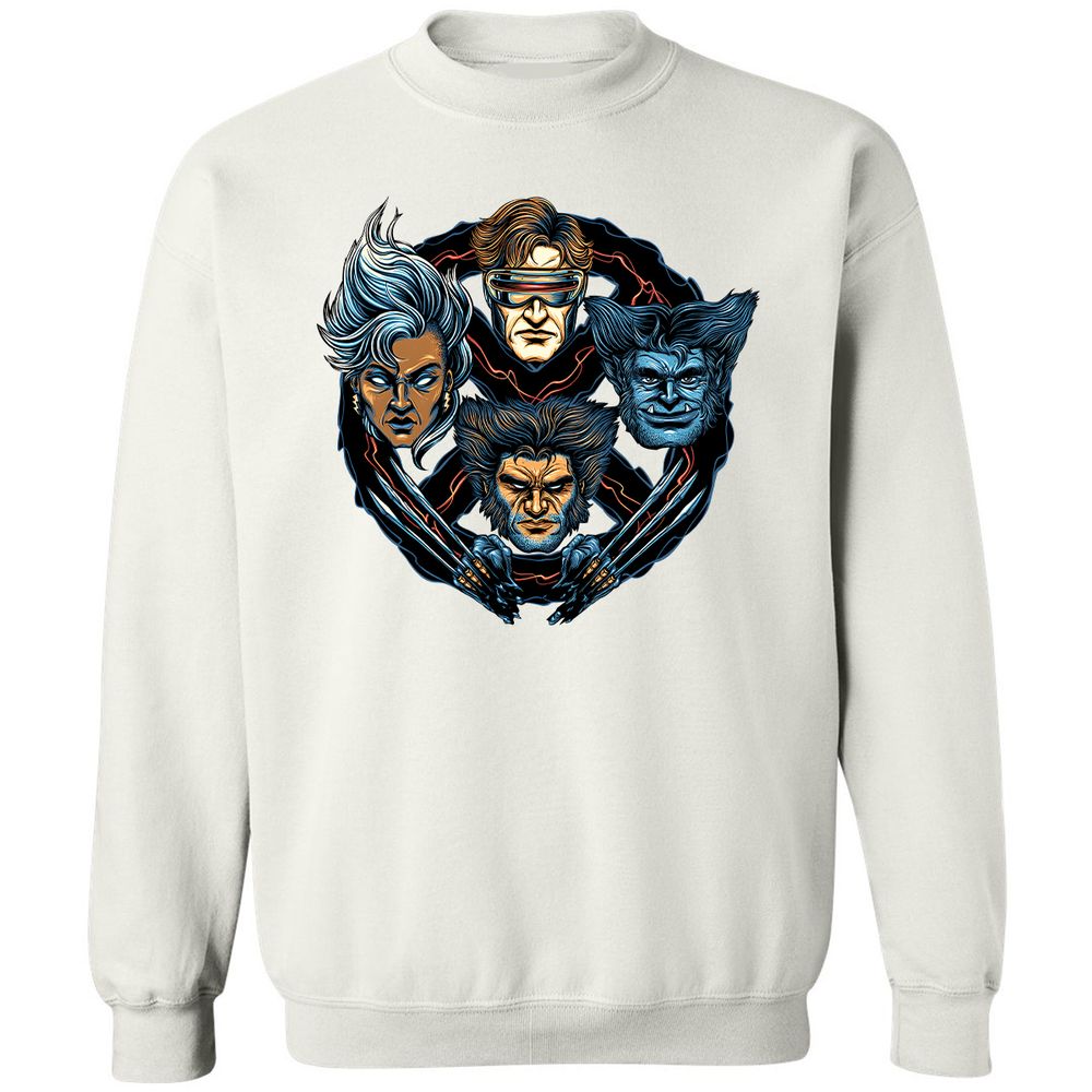 Classic Unisex Sweatshirt - 6X9XFKDL - White - 12