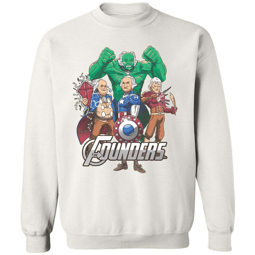 Classic Unisex Sweatshirt - LVU8V71Z - White - 12