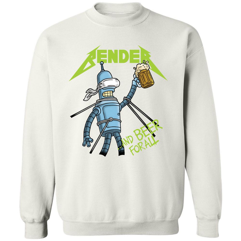 Classic Unisex Sweatshirt - W49JDXU9 - White - 12