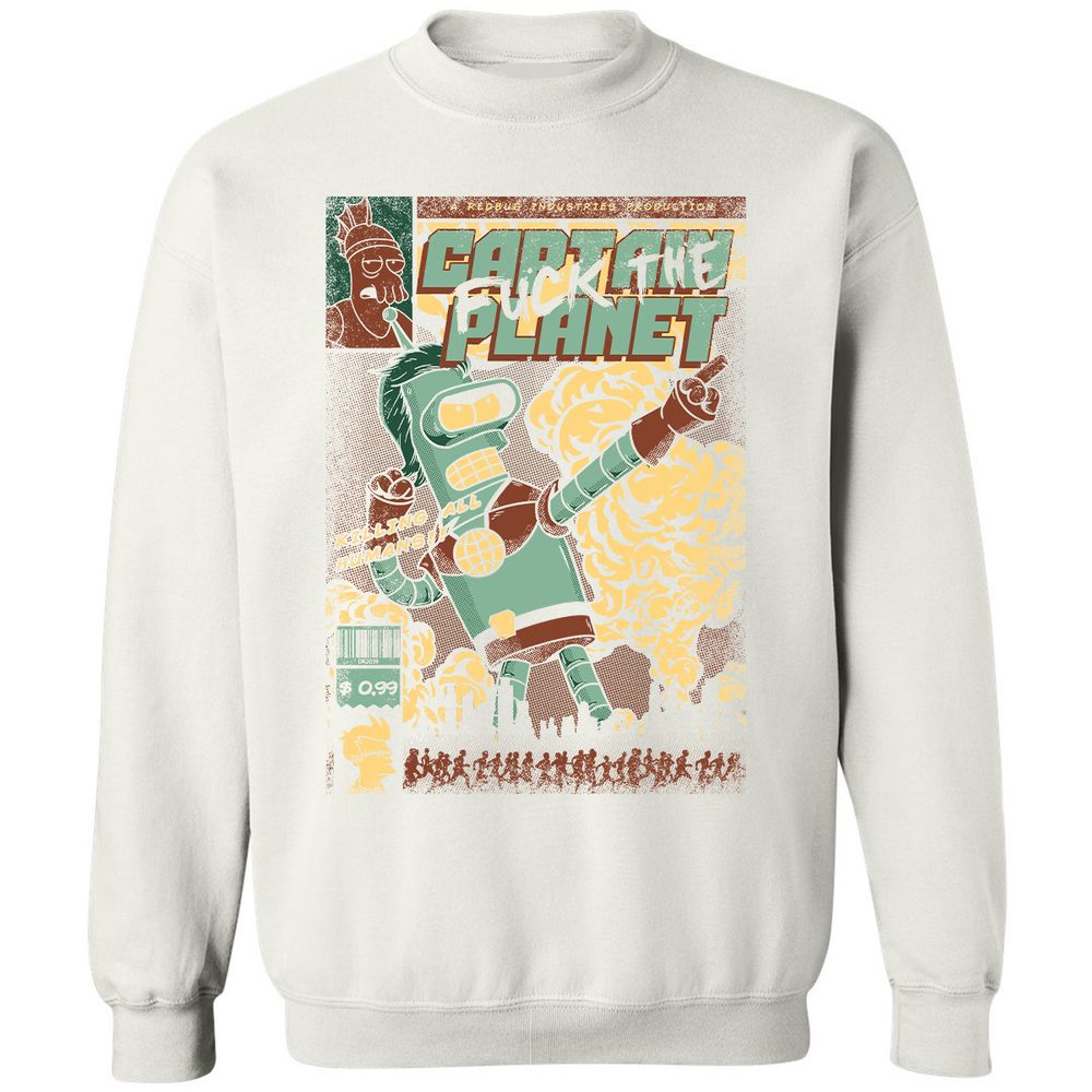 Classic Unisex Sweatshirt - VSURFF44 - White - 12