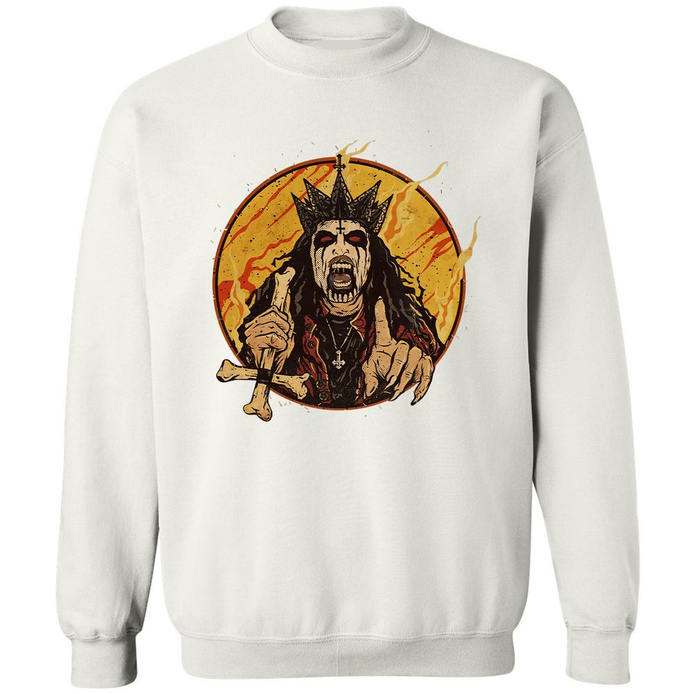 Classic Unisex Sweatshirt - RXMCG8RT - White - 12