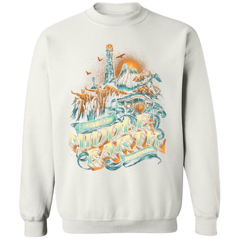 Classic Unisex Sweatshirt - KTCUDV19 - White - 12
