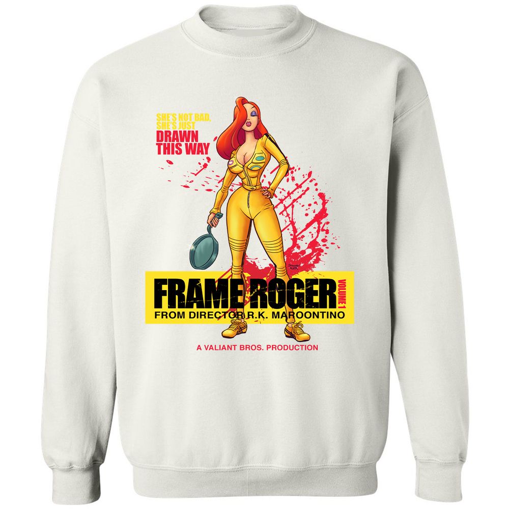 Classic Unisex Sweatshirt - 61E6HGYU - White - 12