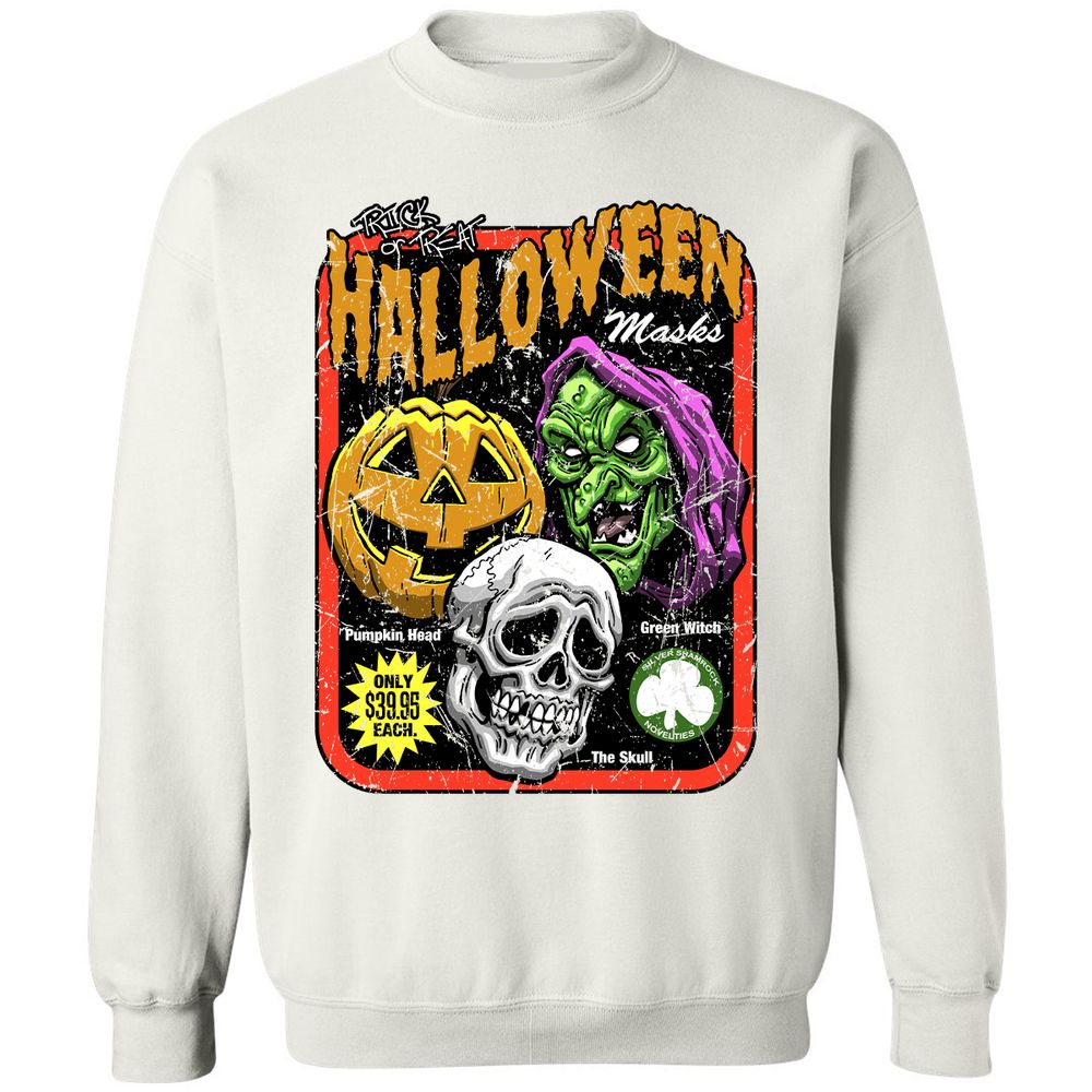 Classic Unisex Sweatshirt - 3GRMCFXS - White - 12