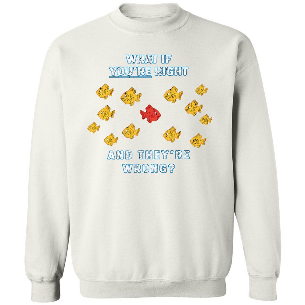 Classic Unisex Sweatshirt - BQNCJ7ZA - White - 12