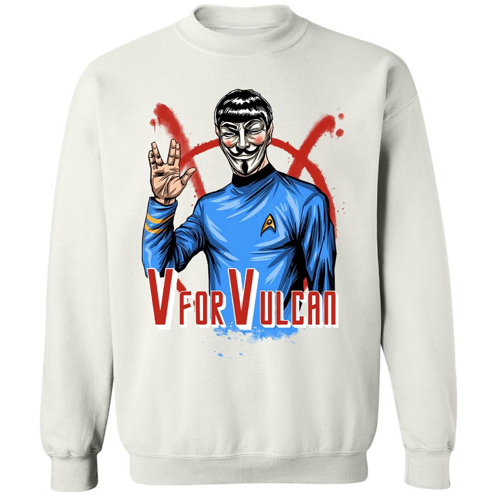 Classic Unisex Sweatshirt - VYSTSRLR - White - 12