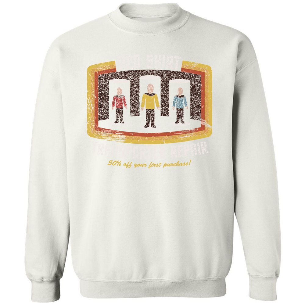 Classic Unisex Sweatshirt - STYPSUR9 - White - 12