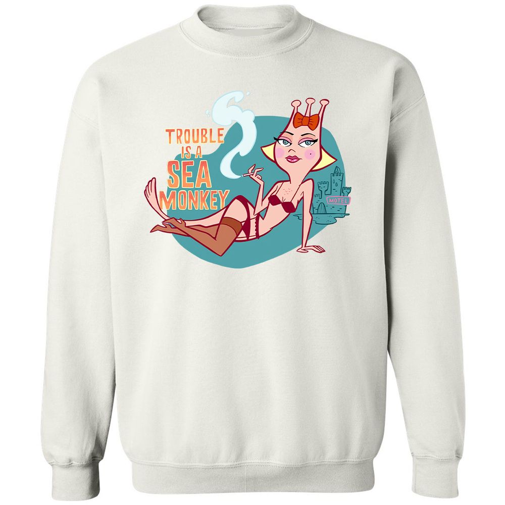 Classic Unisex Sweatshirt - 6X2RYR7D - White - 12