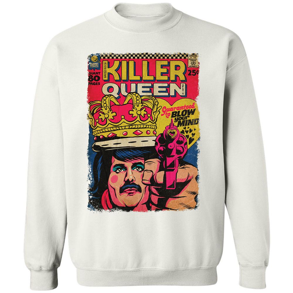 Classic Unisex Sweatshirt - GQV7V27Y - White - 12