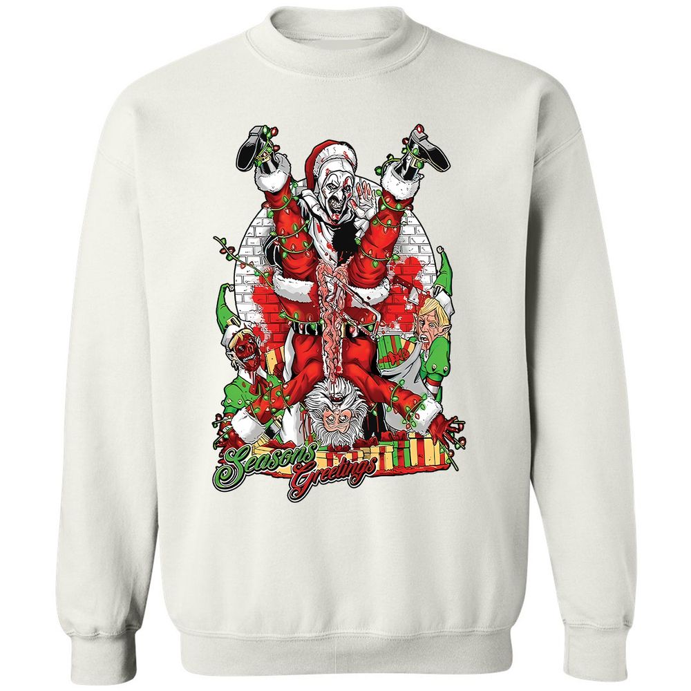 Seasons Greetings - White - 12