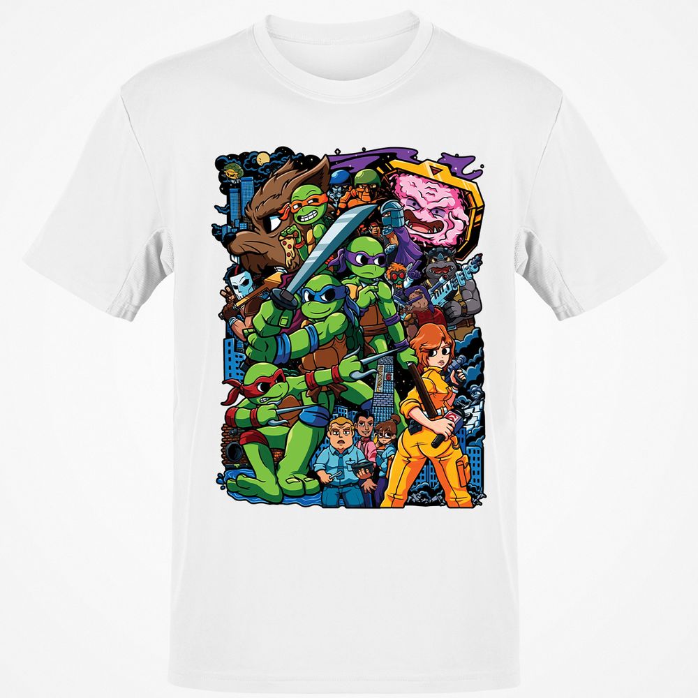 Classic Unisex T-Shirt - HUMQPNWC - White - 12